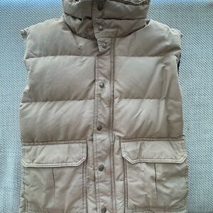 REI Blue and Tan Puffer Vest